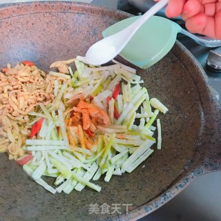 春笋炒肉步骤5