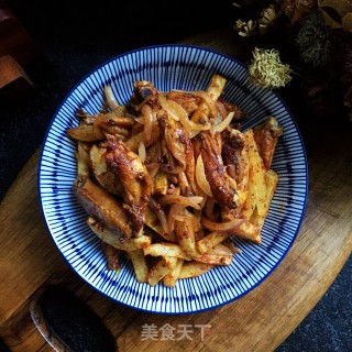 孜然鸡翅土豆条步骤13