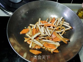 肉末香干步骤8