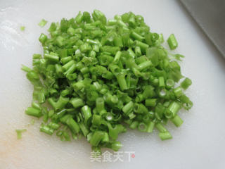 空心菜梗炒鸡蛋步骤2