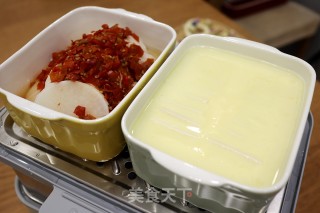 肉末豆腐蛋羹步骤6
