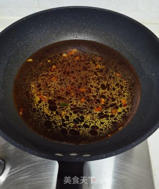 肉末豆腐皮炖粉条步骤10