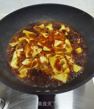 肉末豆腐皮炖粉条步骤11