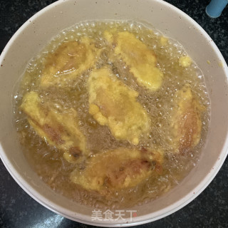 咸蛋黄焗鸡翅步骤7