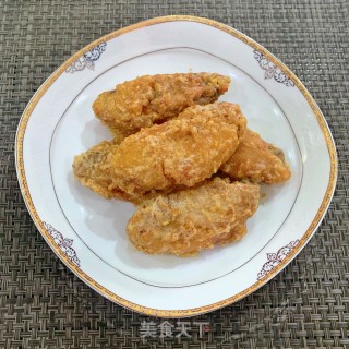咸蛋黄焗鸡翅步骤11