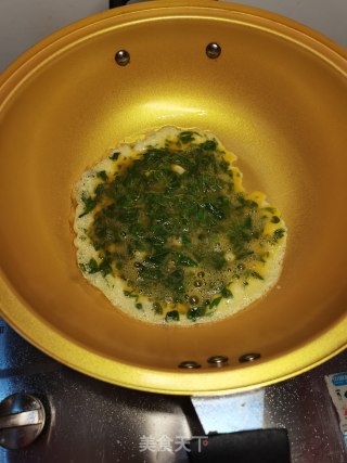 花椒叶炒鸡蛋步骤5