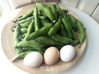简单快捷又美味的～蚕豆瓣炒鸡蛋步骤1