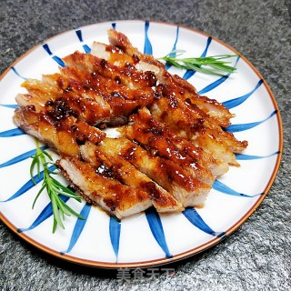 照烧猪颈肉步骤8