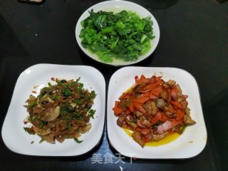 豆豉辣椒炒油渣步骤9