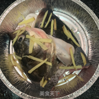 豉汁蒸鱼头步骤6