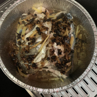 豉汁蒸鱼头步骤9