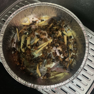 豉汁蒸鱼头步骤8
