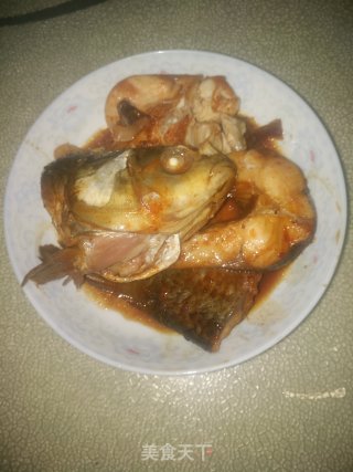电饭煲焖鱼步骤12