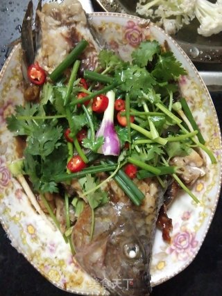 葱姜罗飞鱼步骤6