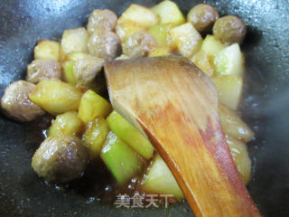 牛肉丸烧冬瓜步骤9