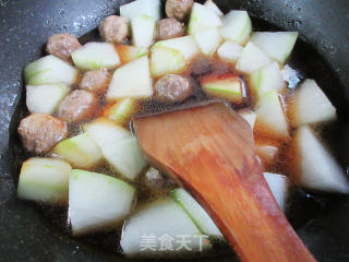 牛肉丸烧冬瓜步骤8