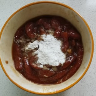 豆角炒牛柳步骤5