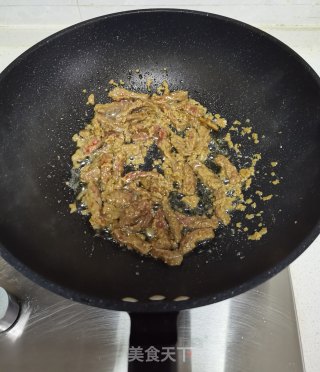 豆角炒牛柳步骤6