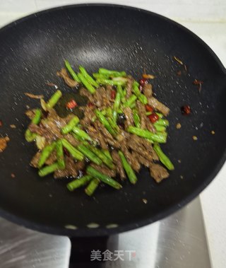 豆角炒牛柳步骤9
