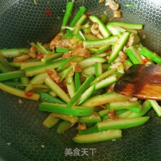 小炒瓠子皮步骤9
