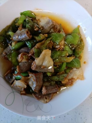 辣椒炒粉肠步骤9