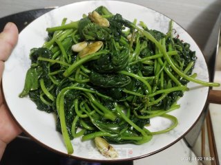 蒜香地瓜苗步骤5