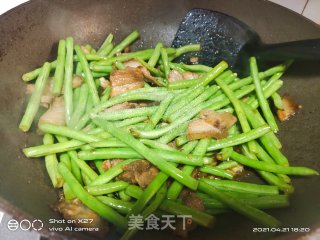 五花肉烧豆角步骤7