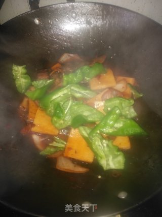 干锅千张豆腐步骤10