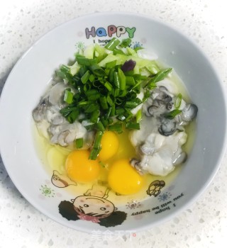 生蚝煎鸡蛋步骤2