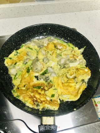 生蚝煎鸡蛋步骤6