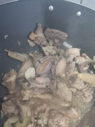鲍鱼烧鸡步骤5