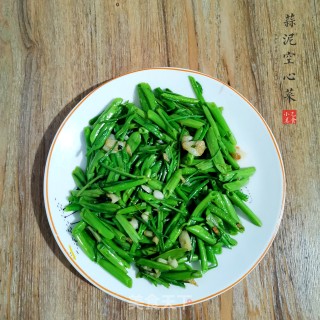 蒜泥空心菜步骤4