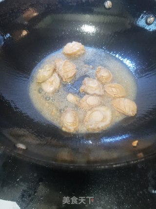 杏鲍菇烧鲍鱼步骤7