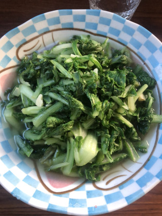 蒜泥炒小菜步骤4