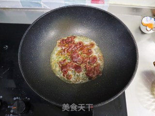 经典家常菜蒜苔炒肉❗️大米的下饭神器步骤4