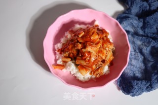 牛肉卷泡菜饭步骤5