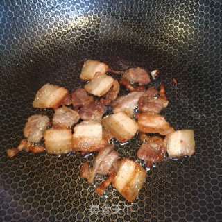 五花肉香芹炒豆皮步骤2