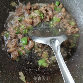 肉末炒苦菜步骤11