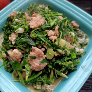 肉末炒苦菜步骤20