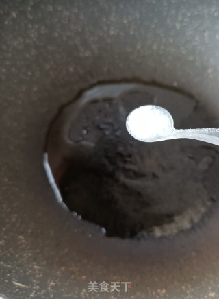 肉丁薤白炒豌豆步骤10