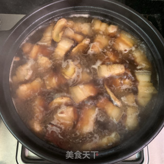五花肉焖鲍鱼步骤9