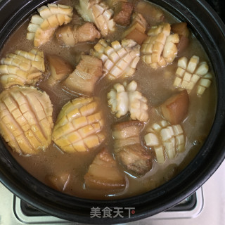五花肉焖鲍鱼步骤10