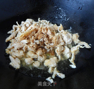 香菜炒鸡丝步骤7