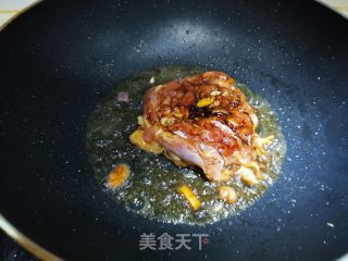 黑椒鸡腿饭步骤5