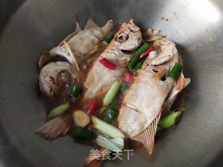 红烧大眼鲷步骤8