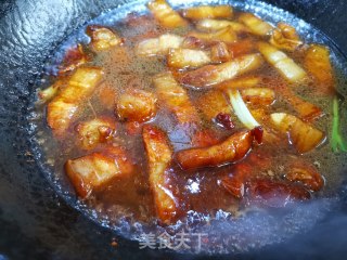儿子最爱的&鲜笋段&红烧五花肉步骤14