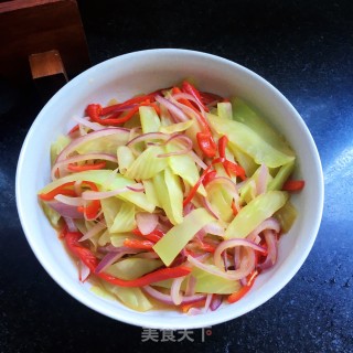 菜椒洋葱炒笋片步骤8