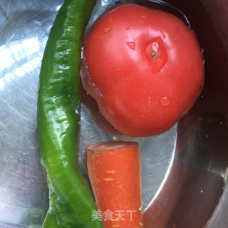 茄汁炒土豆丝步骤1