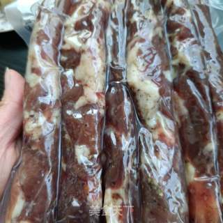“家常小炒”腊肠炒蒜苔步骤5