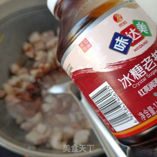 外婆菜烧肉丁步骤9
